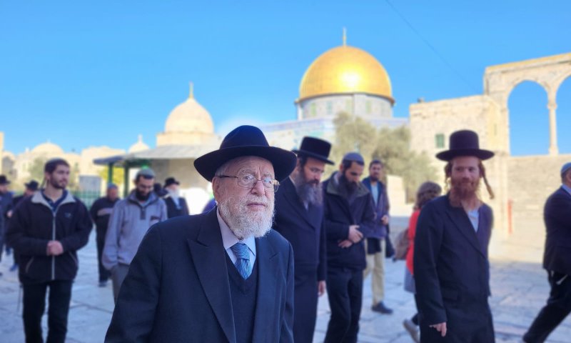 הרב ליאור: "לפעול למניעת עליית נשים להר הבית"