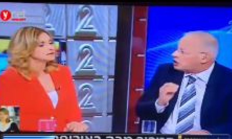 בשידור חי: אהוד יערי השתיק את דנה ויס; צפו