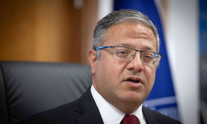 בן גביר: לטפל ברשות הפלסטינית בדיוק כמו בעזה