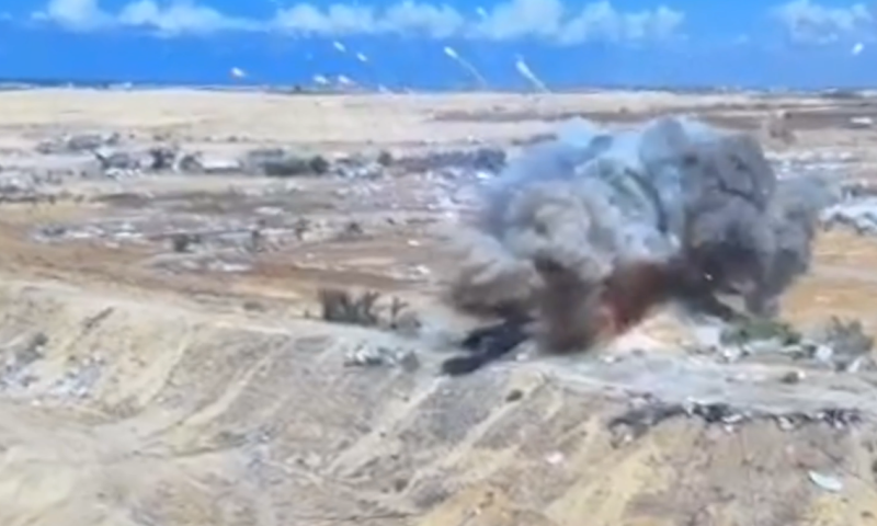 אמצעי לחימה התפוצצו בבסיס צה"ל בדרום, האירוע מתוחקר