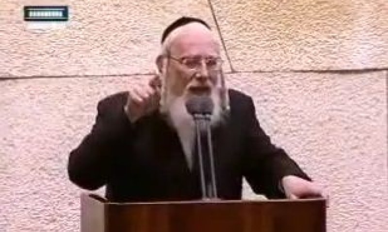 "אריה דרעי זכאי" גרסת ח"כ ישראל אייכלר; צפו