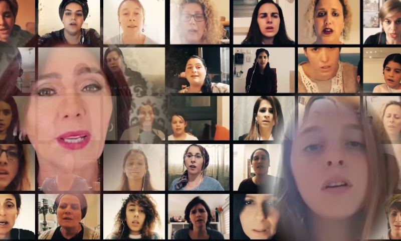 מרגש: איילת שקד ומירי רגב שרות לזכרה של אורי. צפו