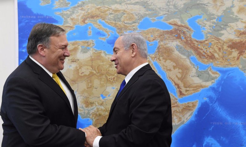 צפו: מזכיר המדינה במפגש ראשון עם נתניהו