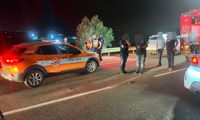 תאונה קשה: הרוג ו-6 פצועים בצומת חילזון