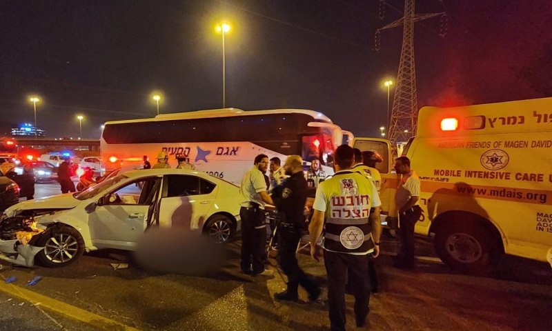 הרוג אחד ושני פצועים מאירוע אלימות במחלף קאסם