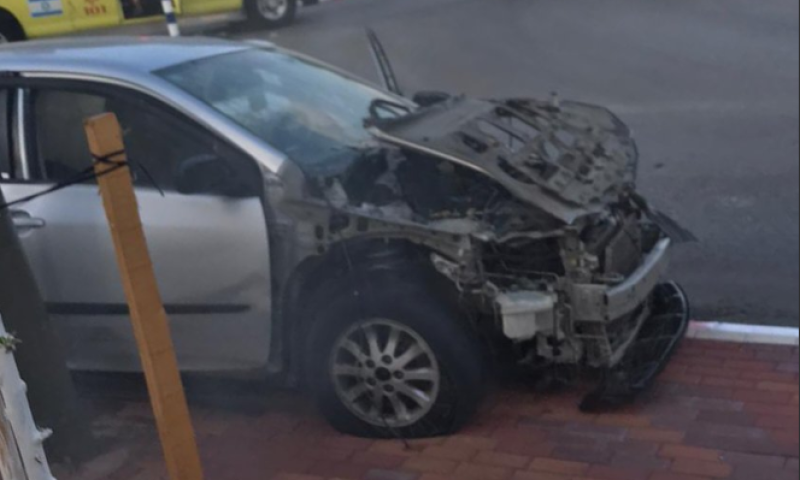 חשד לנסיון חיסול: פצוע קשה בפיצוץ רכב בנשר