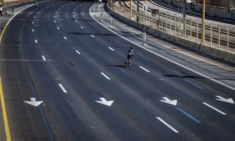 יום כיפור תשפ"ג: צניחה משמעותית בזיהום האוויר
