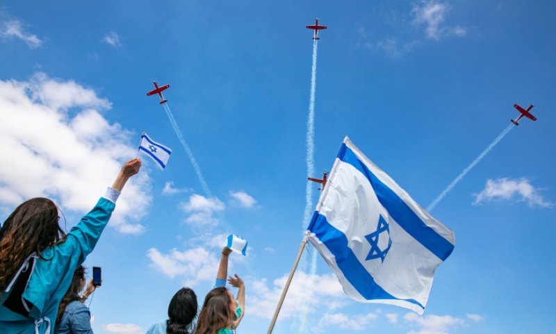 צפו: מטס יום העצמאות ה-73 של ישראל