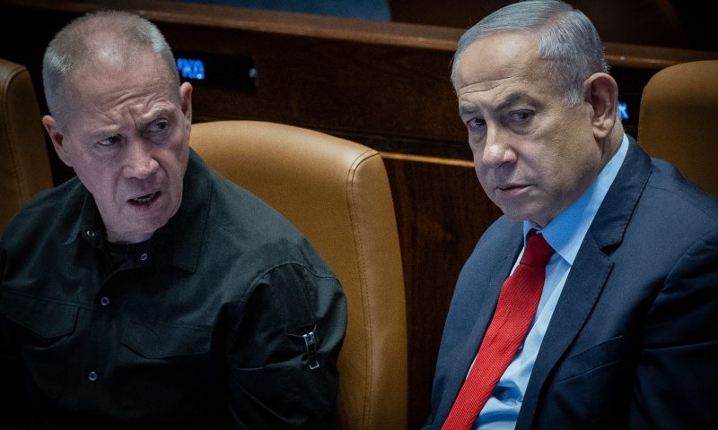 55% מהימין: יחסי נתניהו &ndash; גלנט משפיעים לרעה על המלחמה