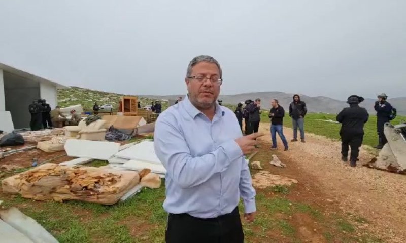 בן גביר: "מחזה איום ונורא, ערבים לא ויהודים כן?"
