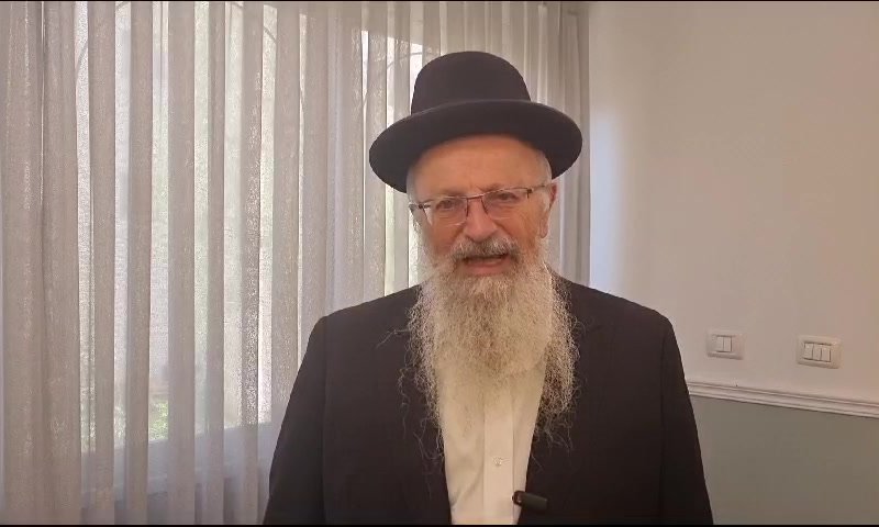 הרב אליהו: זו התפילה שיש לומר בעת חסימת הסיוע לעזה