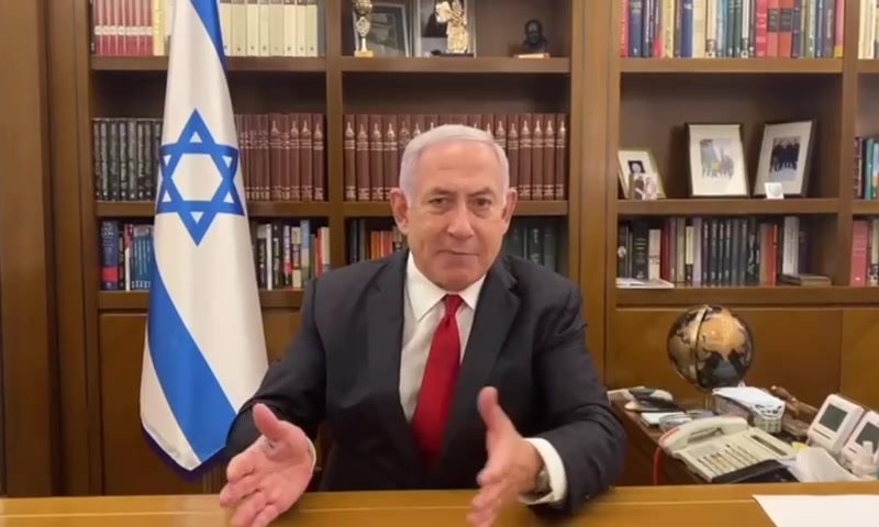 נתניהו: כחול לבן נגררים אחרי לפיד ובנט