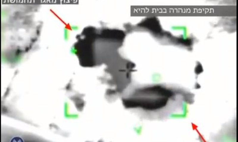 צפו: צה"ל משמיד רקטות חמושות ומנהרות תופת