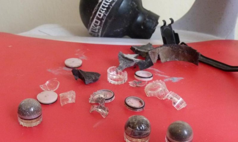 כדור פלסטיק מחוות גלעד נשלח אל ראש הממשלה