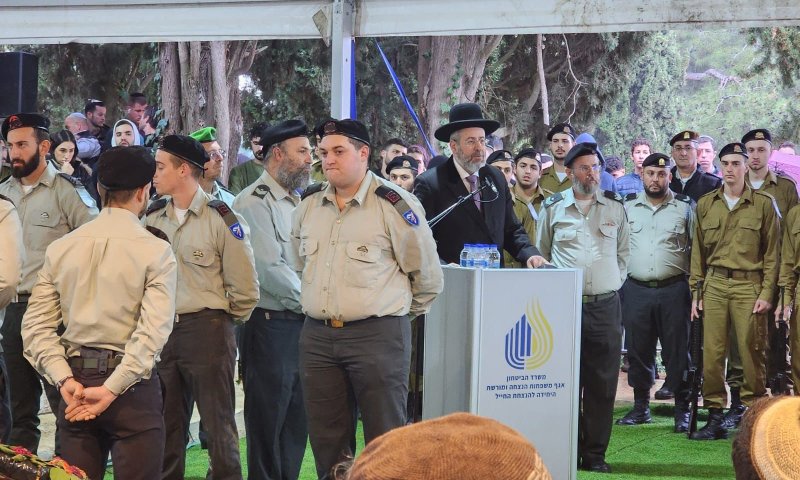 הרב דוד לאו: "אין סתירה בין הגנת הארץ ללימוד תורה"