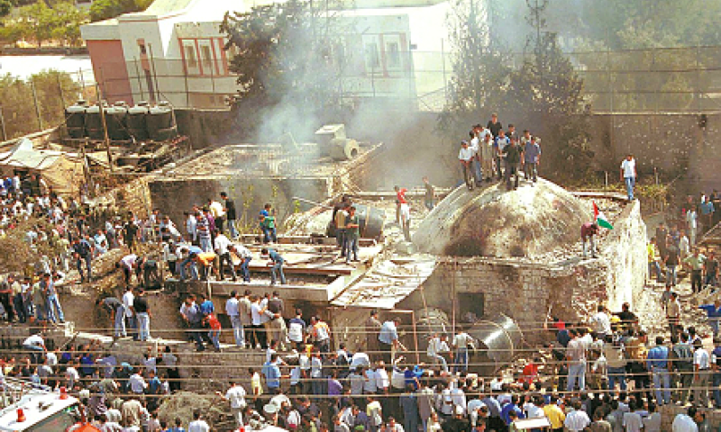 דרמה לילית בשכם: אסון גדול נמנע בקבר יוסף