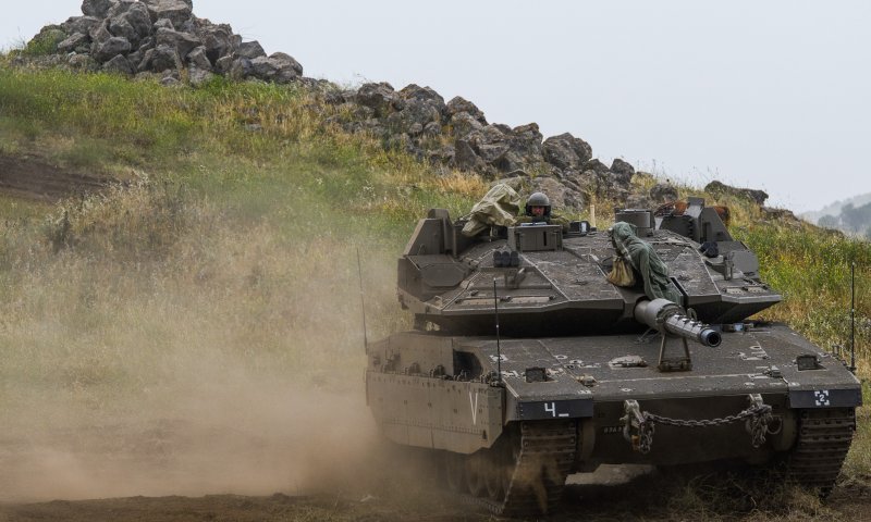 צה"ל ירה על חמושים שחצו את הגדר בגולן