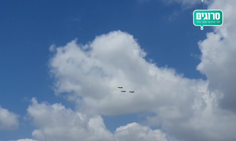 צפו בתיעוד: האימונים לקראת מטס יום הזיכרון