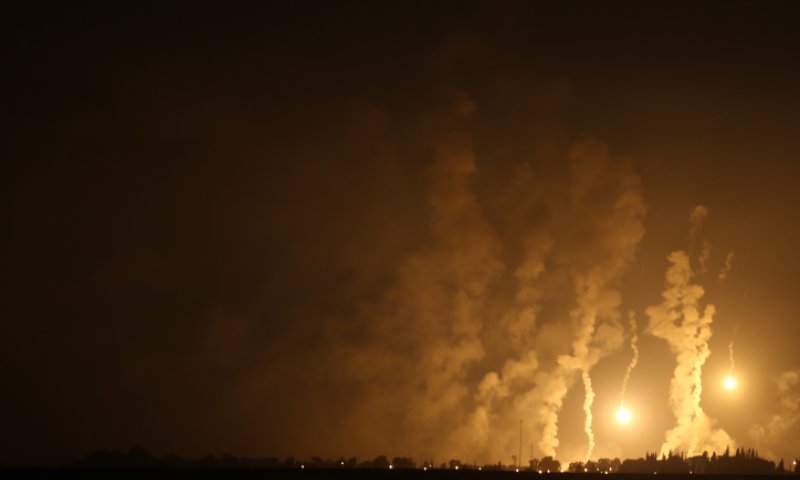 ירידה בירי הרקטות; פעילות מסיבית בעזה