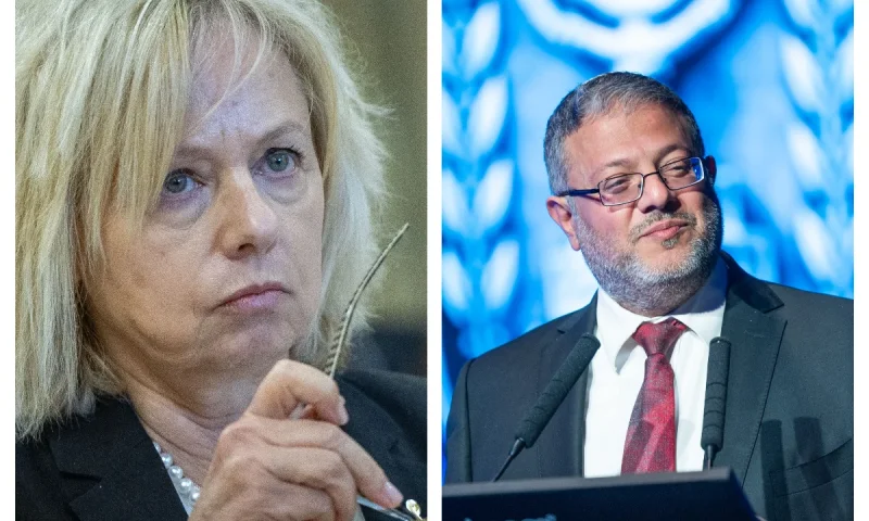 בן גביר: "יועמ"שית עבריינית, מובילה רדיפה פוליטית נגדי"