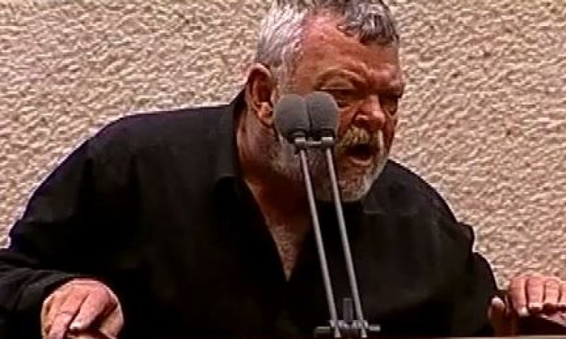 גילאון צרח אתה 'נביא שקר' בנט נטש את המליאה