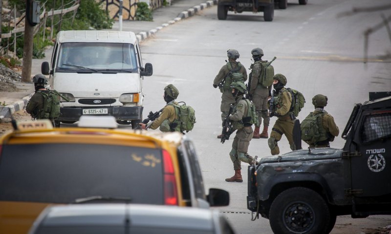 ניסיון פיגוע באריאל: לוחמי צה"ל ירו במחבל ועצרו אותו