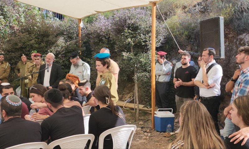 "ה' נתן, ה' לקח": הובא למנוחות סמ"ר ידידיה אזוגי