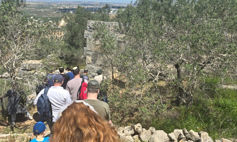 חול המועד בשומרון: אלפים טיילו בחוות ובאתרי ההיסטוריה