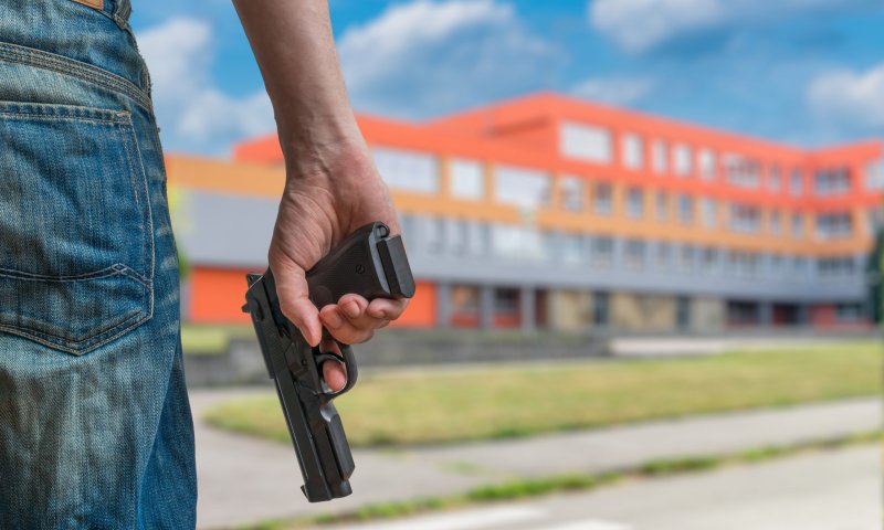 סטודנטים ירו וזרקו ראש כבש אל בית מנהל המכללה