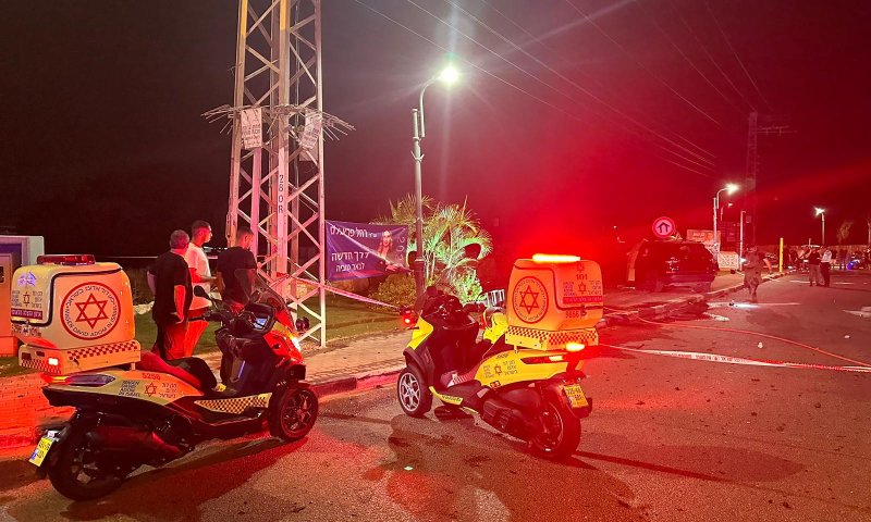 פיגוע דריסה בכוכב יאיר: ארבעה שוטרים נפצעו