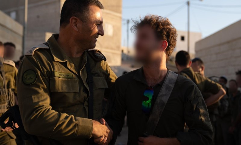 מפקד פד"ם לחיילי המילואים: "מקבל מכם כוחות"