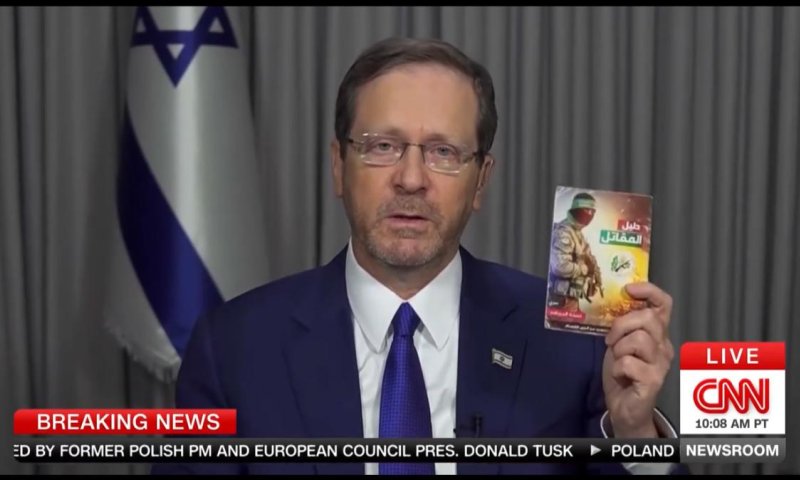 הרצוג חשף ב-CNN מסמך ובו תוכנית חטיפת השבויים