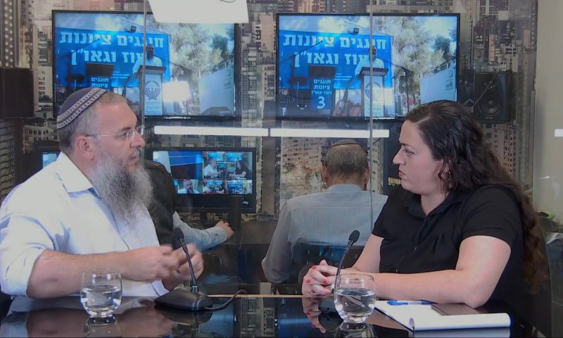 נאמן באולפן סרוגים: "בגוש עציון נבנה 15 אלף בתים"