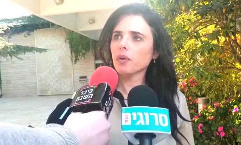 שקד על הצהרת ליברמן: זו הפקרות פוליטית