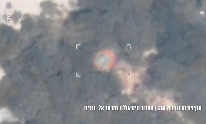 הלחימה בצפון: צה"ל תקף מבנים ומשגר של חיזבאללה