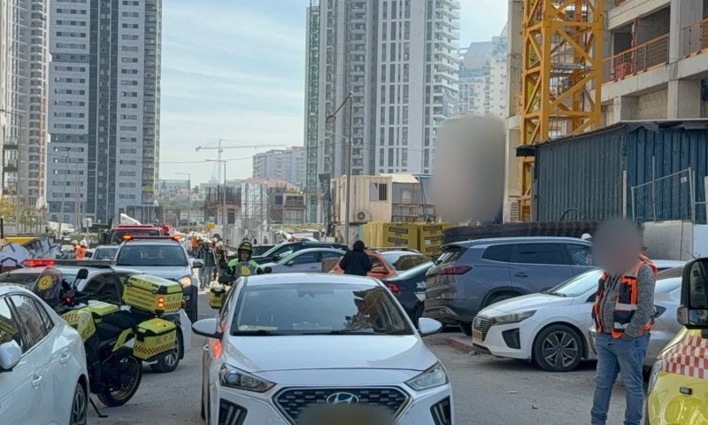 בת ים: 2 פועלים נהרגו מנפילה מגובה באתר בנייה