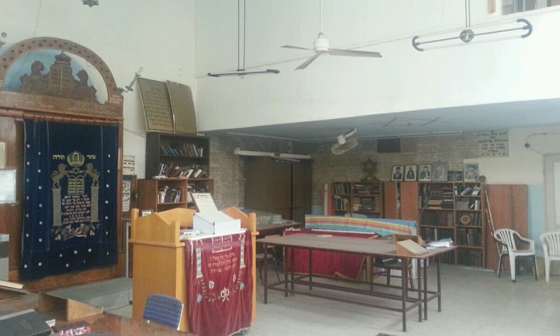 לראשונה מזה 4 שנים נשמעה תפילה בבית הכנסת בדרום ת"א