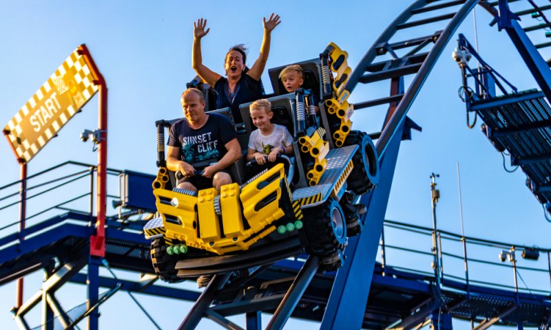 תאונה קשה בלונה פארק: 34 פצועים ברכבת הרים