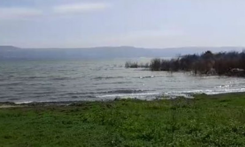 עוד עלייה במפלס הכנרת; וכמה מתחילת החורף?