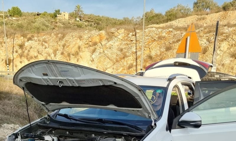 לוחמי יס"מ תפסו על חם 3 גנבי רכב פלסטינים