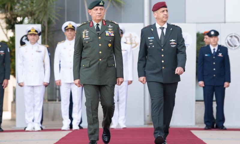 שיתוף פעולה מודיעיני: רמטכ"ל צבא יוון ביקר בארץ