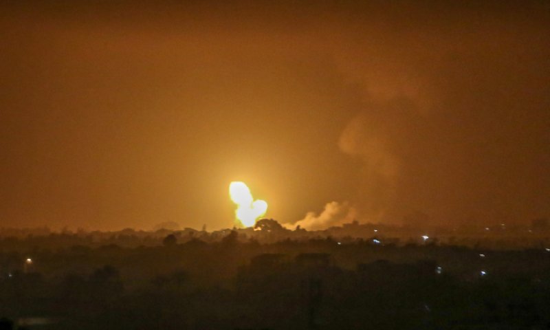 עוד אזעקה בעוטף עזה: צה"ל תקף מתחם של חמאס