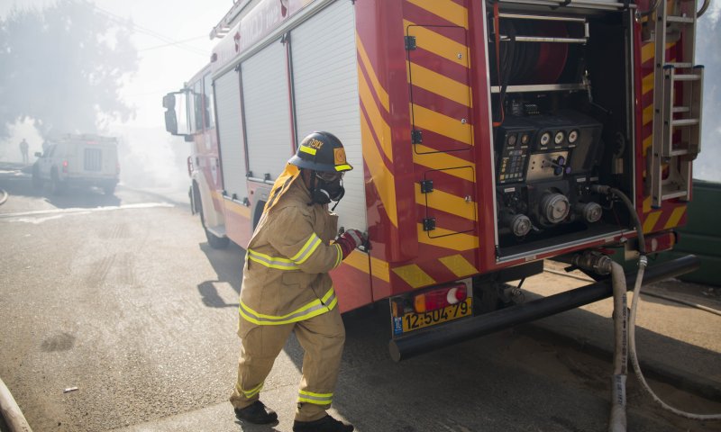 טרור נגד ערבים: הוצת בניין המועצה באעבלין