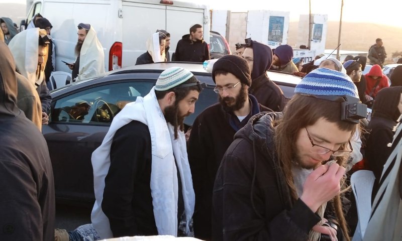 בדרך לאישור: ח"כ סוכות שהה הלילה בישוב אביתר