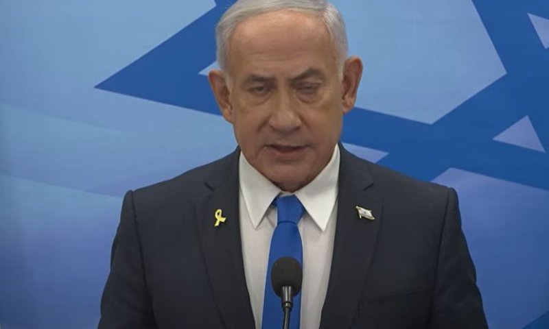 נתניהו בהצהרה מוקלטת: חמאס דחה את ההצעה הישראלית
