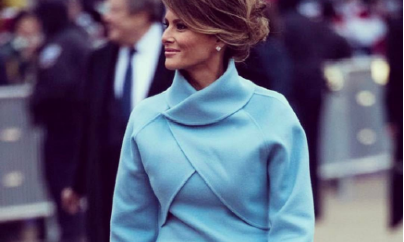 מלניה טראמפ נשבעת אמונים לעולם האופנה