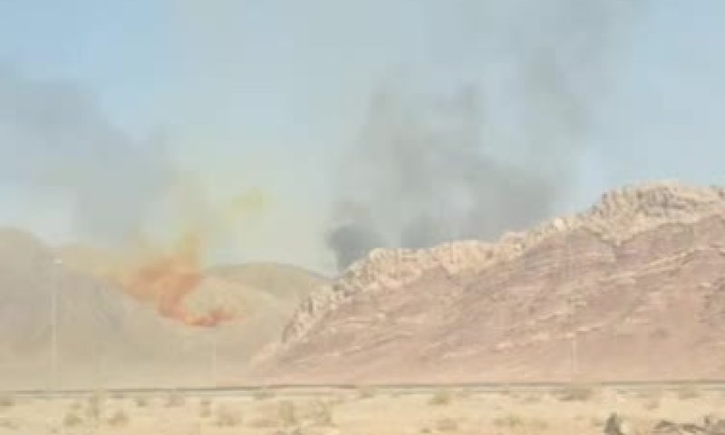 התקיפה הכי רחוקה של ישראל: עשן כתום מעל יזד