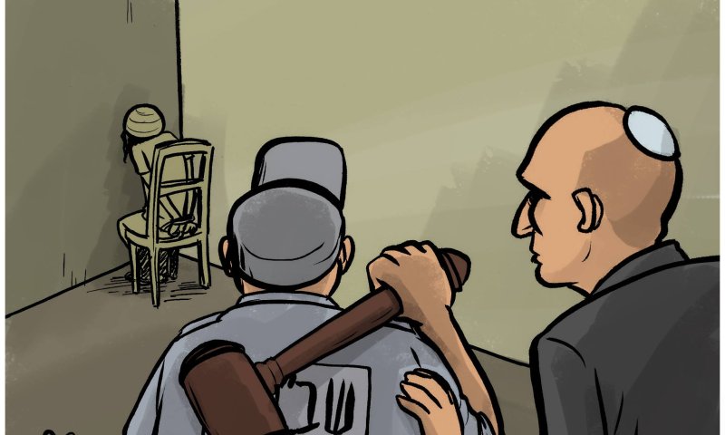 קריקטורה: נפתלי בנט מגבה את השב"כ