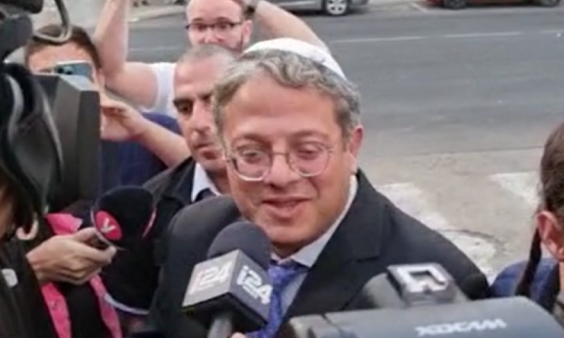 צפו: איתמר בן גביר הגיע לפגישה עם נתניהו