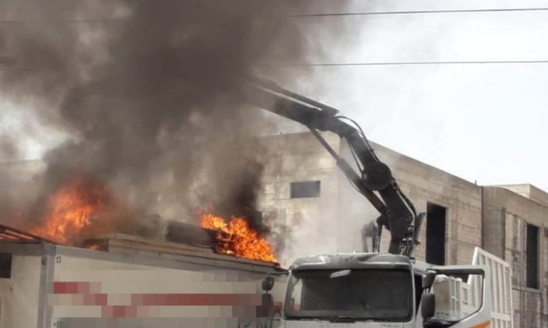 מנוף פגע בכבל מתח גבוה, פועל נפצע באורח אנוש